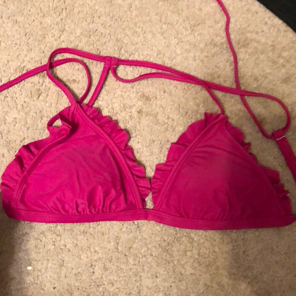 Ruffle bikini top